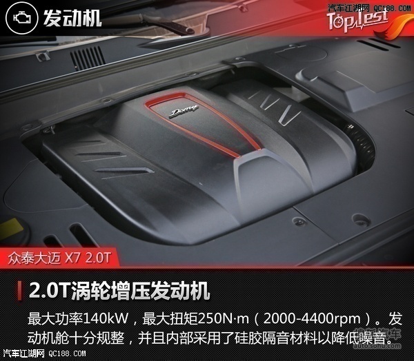 众泰大迈X7裸车最低售价众泰大迈X7性能配置参数无限制