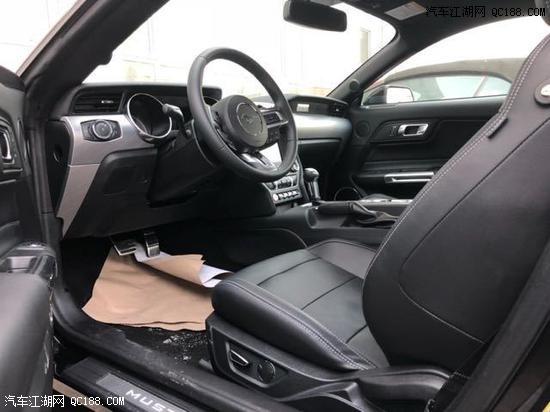 2018款福特野马2.3T全新P版黑色进口现车促销