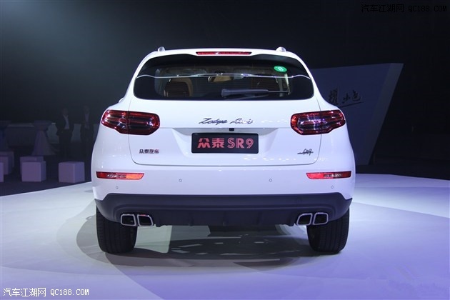 众泰SR9极致之心最新配置参数及报价 五一北京裸车价