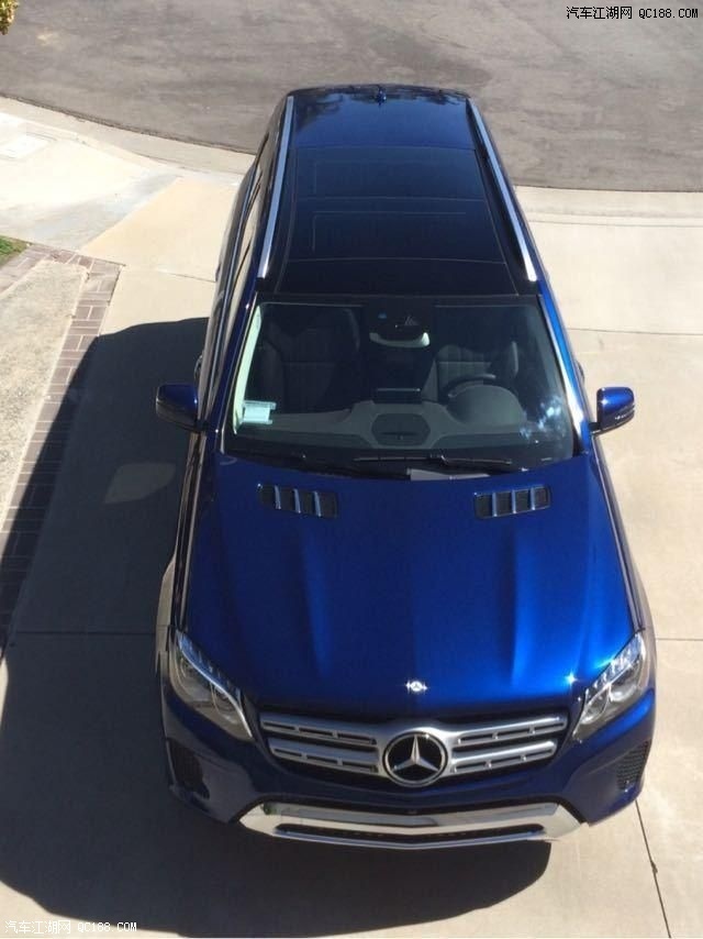 18款奔驰GLS450天空蓝报价 经典SUV造就尊贵大气