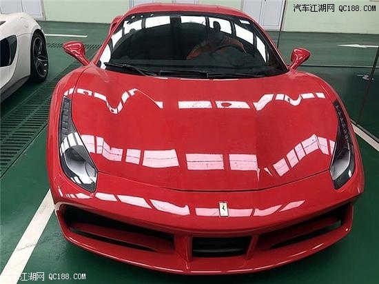 天津港进口法拉利GTB488现车，超乎理论的速度！！