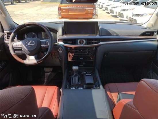 18款雷克萨斯LX570裸车多少钱 黑色高配运动版现车价格
