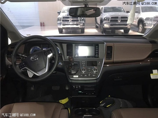 七月份天津港国六标准2019款丰田塞纳3.5L提车多少钱