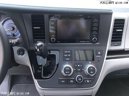19款丰田塞纳商务车MPV首选安全舒服大气