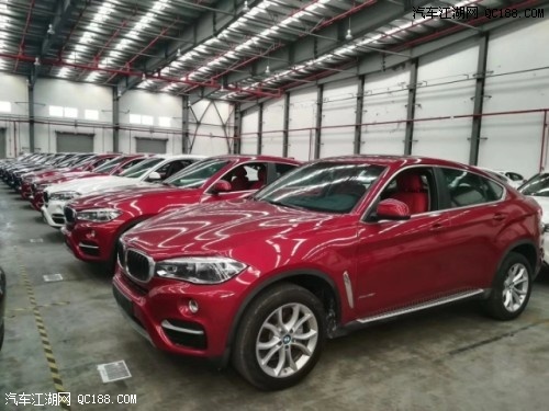 18款宝马X6天津港大批量现车年底降价