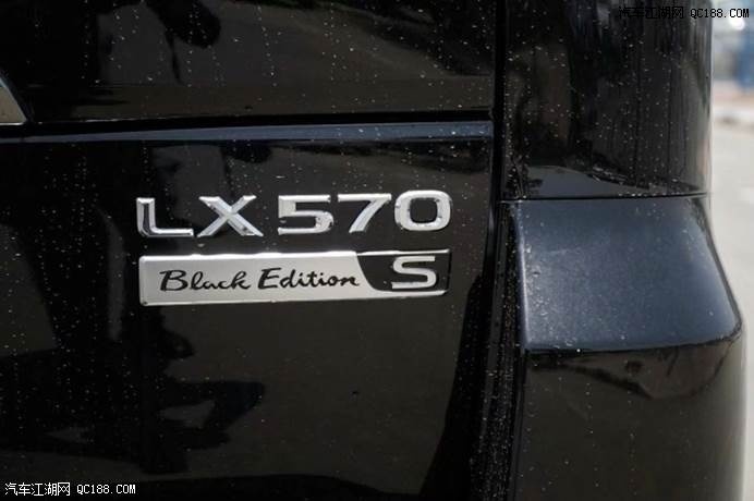 中东版雷克萨斯LX570限量黑曜现车销售