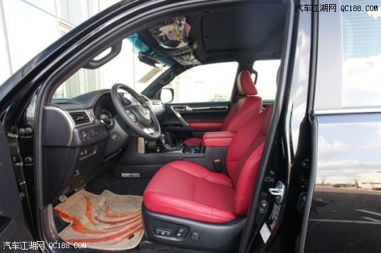 20款雷克萨斯GX460红色内饰配置价格配置价格详情介绍