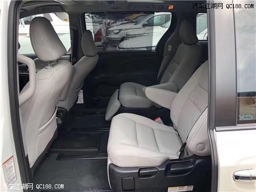 青海20款丰田塞纳3.5两驱顶配现车配置报价高级商务MPV