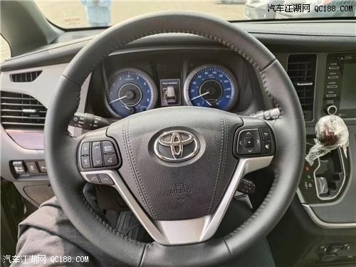 青海20款丰田塞纳3.5两驱顶配现车配置报价高级商务MPV