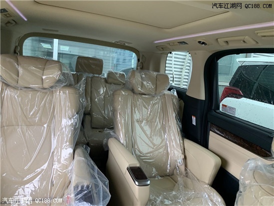 中规丰田埃尔法2.5国六 年底最新报价 西安展厅现车