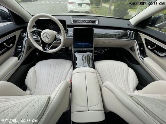 天津港平行进口22款美规奔驰S500轿车领域舒适标杆